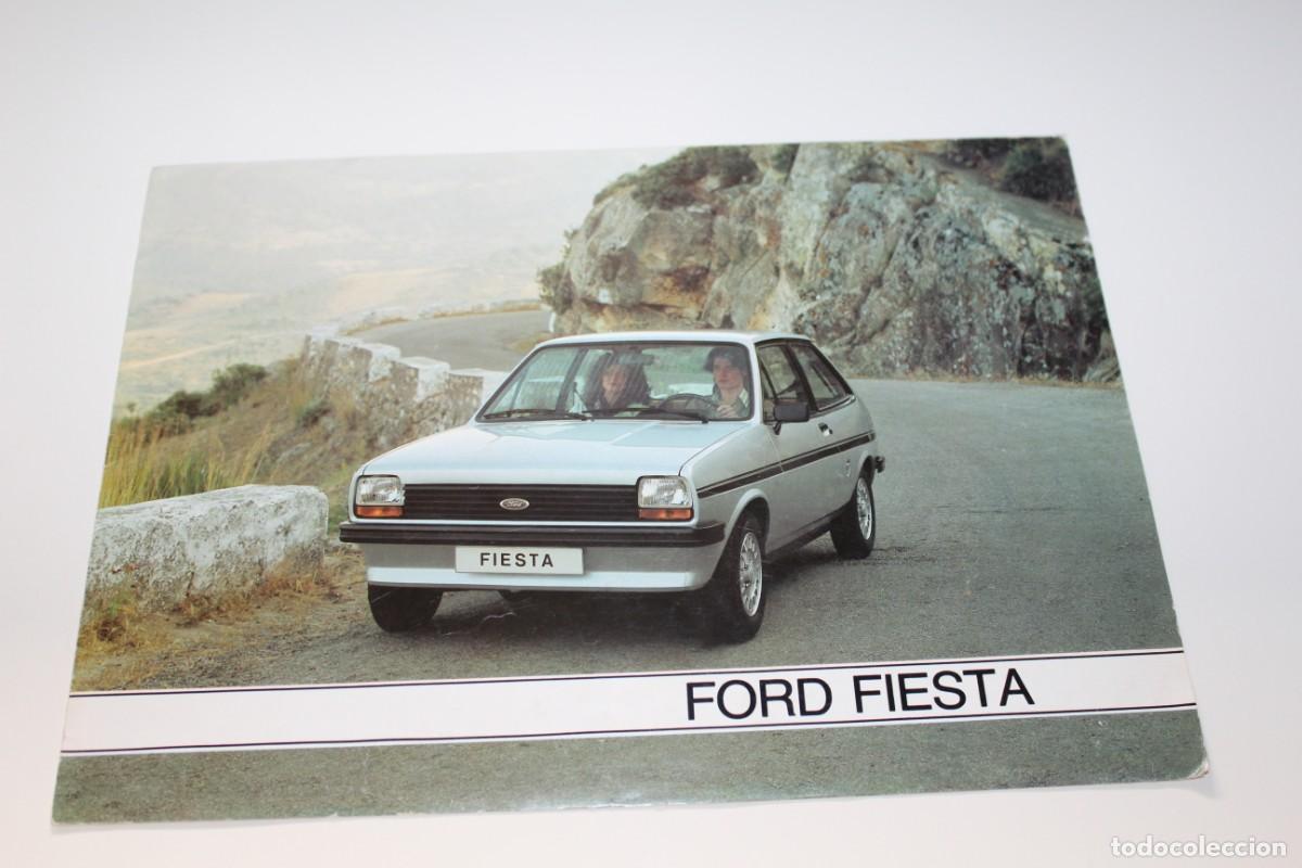 Cat&aacute;logos publicitarios: CATALOGO FOLLETO PUBLICITARIO1978 FORD FIESTA Y POSTER CITROEN CX
