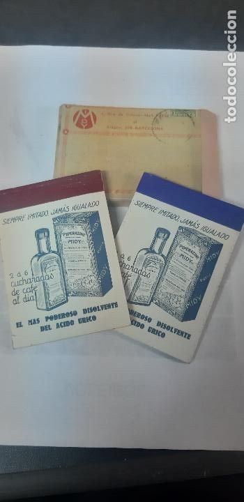 Cat&aacute;logos publicitarios: 2 Blocs de notas nuevos a estrenar con publicidad de Farmacia de la Epoca