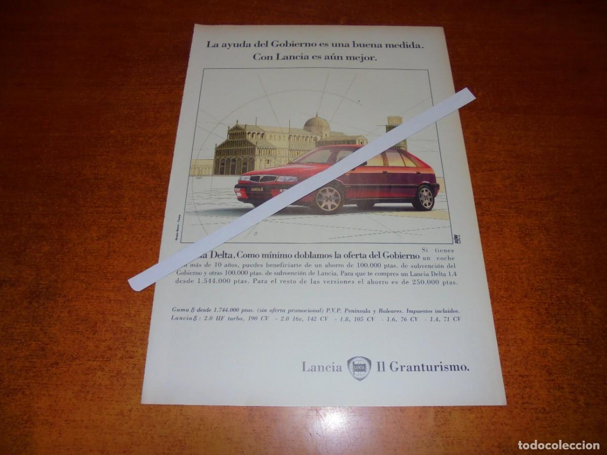 Cat&aacute;logos publicitarios: PUBLICIDAD 1994: LANCIA II GRANTURISMO