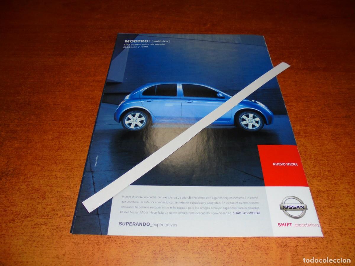 Cat&aacute;logos publicitarios: PUBLICIDAD 2003: NISSAN MICRA
