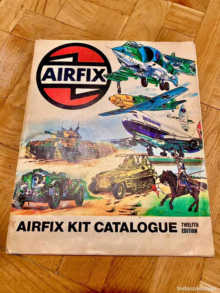 Airfix-cat&aacute;logo de 1975 en ingl&eacute;s.
