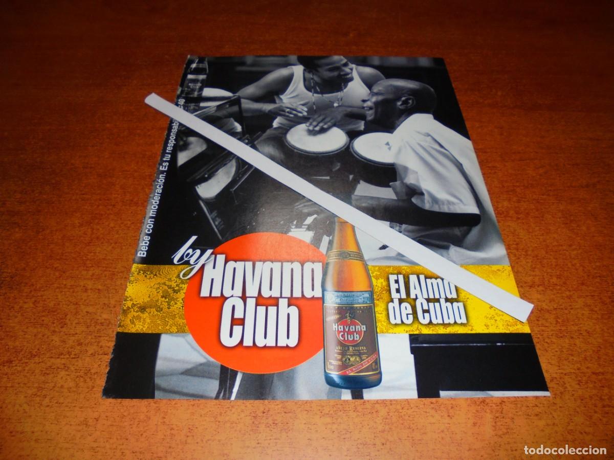 Cat&aacute;logos publicitarios: PUBLICIDAD 2001: HAVANA CLUB