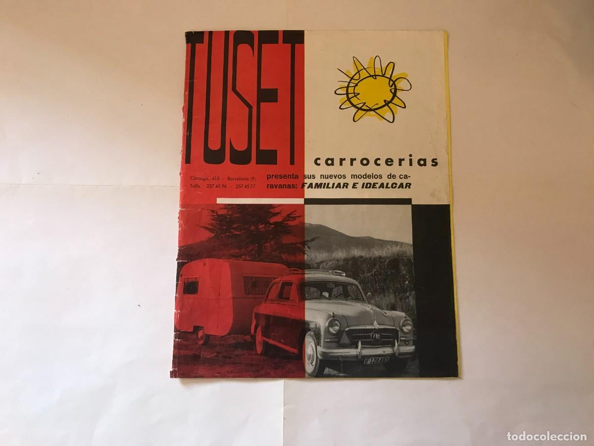 catalogo de caravanas tuset folleto publicitari Buy Antique