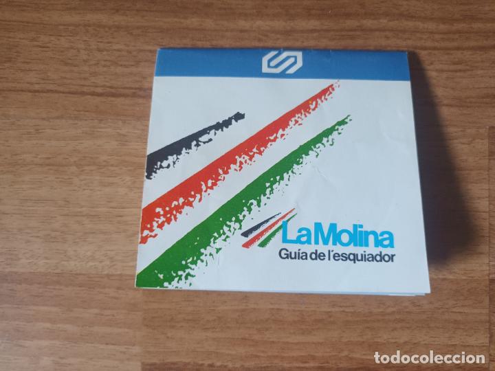 Cat&aacute;logos publicitarios: CATALOGO GUIA DE L&acute;ESQUIADOR PLANO PISTAS ESTACION DE ESQUI LA MOLINA