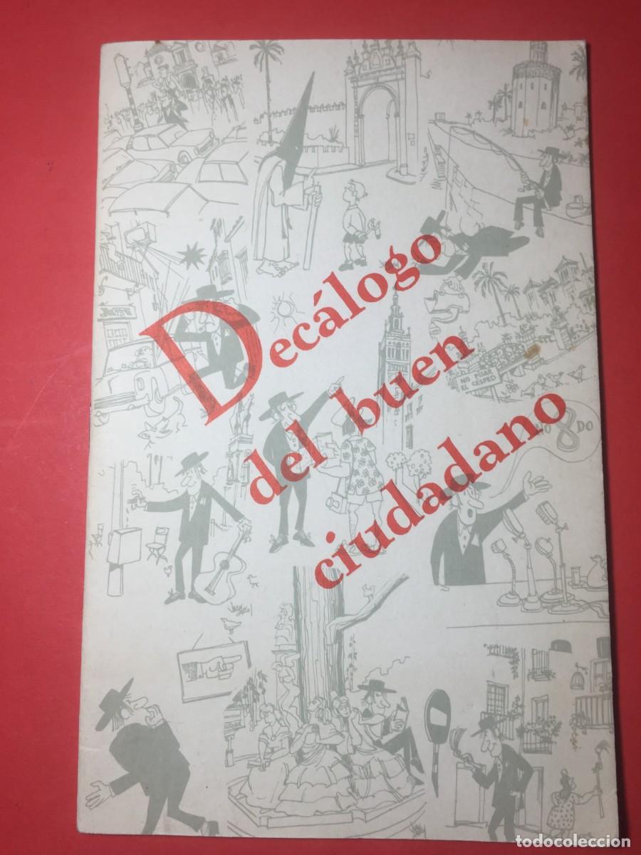Cataloghi pubblicitari: CATALOGO DEL BUEN CIUDADANO AYUNTAMIENTO DE SEVILLA 1972 DIBUJOS DIBUJANTE JUAN CARLOS ALONSO