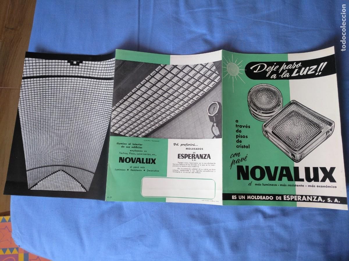 Cat&aacute;logos publicitarios: ---CAT&Aacute;LOGO NOVALUX---TR&Iacute;PTICO- - Foto 3