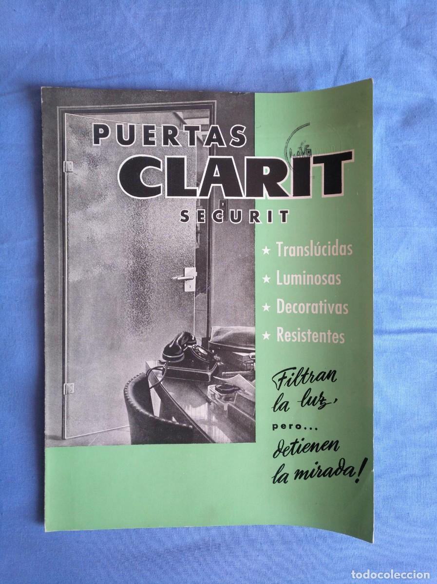 Cat&aacute;logos publicitarios: CAT&Aacute;LOGO PUERTAS CLARIT-TR&Iacute;PTICO- - Foto 1