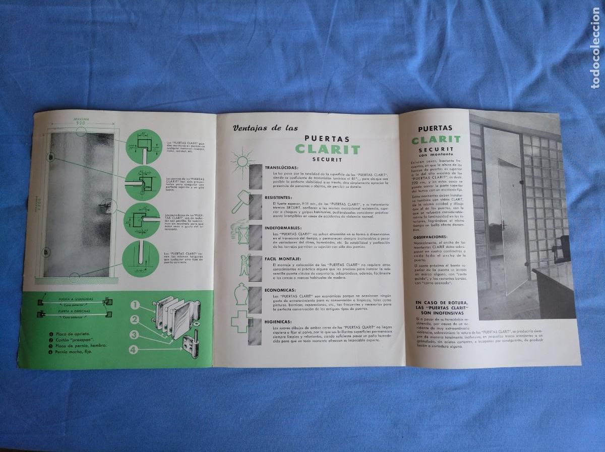 Cat&aacute;logos publicitarios: CAT&Aacute;LOGO PUERTAS CLARIT-TR&Iacute;PTICO- - Foto 2