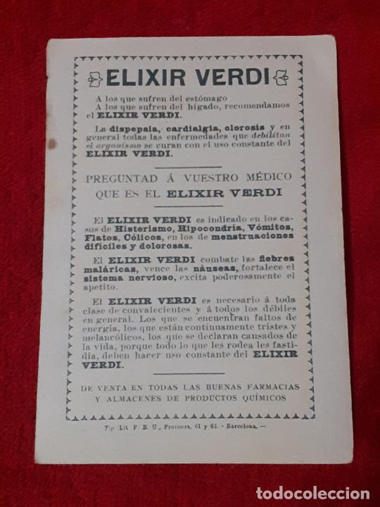 Cat&aacute;logos publicitarios: ELIXIR ESTOMACAL VERDI - Foto 2