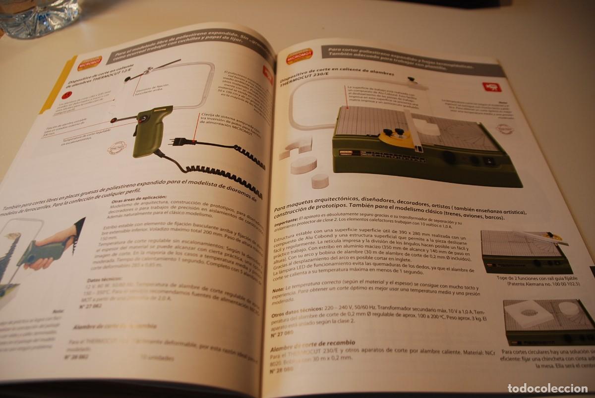 Cat&aacute;logos publicitarios: Catalogo material proxxon modelsimo maquetas 2012 - Foto 2