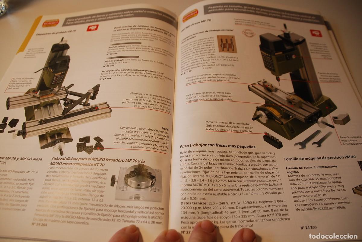Cat&aacute;logos publicitarios: Catalogo material proxxon modelsimo maquetas 2012 - Foto 3
