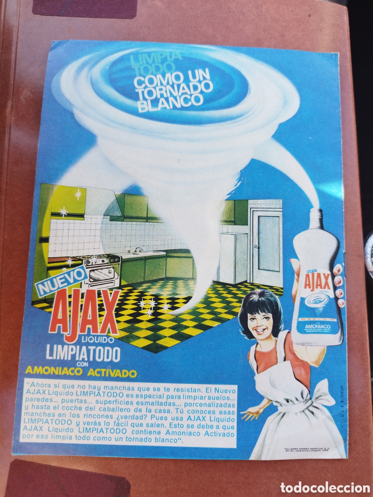 Catalogues publicitaires: Antiguo Cat&aacute;logo Publicitario Productos Ajax - Colgate - Palmolive - A&ntilde;o 1969