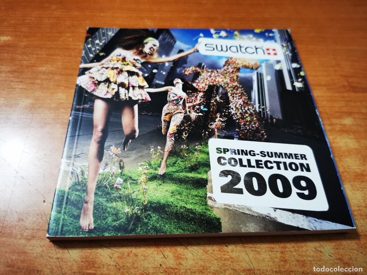 Cat&aacute;logos publicit&aacute;rios: SWATCH Spring - Summer COLLECTION DEL A&Ntilde;O 2009 CATALOGO MIDE 16,5x0,5x16cm PESA 183g
