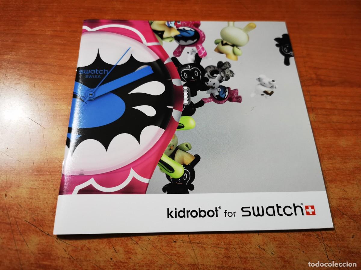 Catalogues publicitaires: SWATCH KIDROBOT COLLECTION CATALOGO A COLOR MIDE 16x0,20x16cm PESA 77g