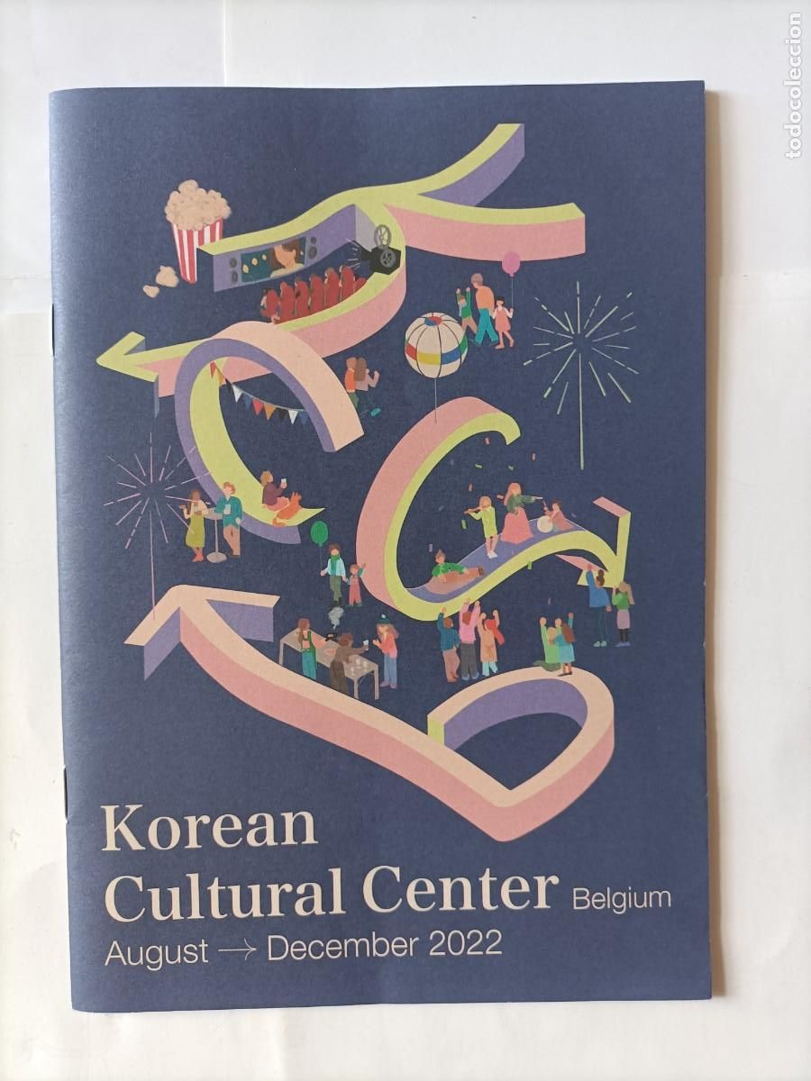 Cat&aacute;logos publicitarios: PROGRAMA. CAT&Aacute;LOGO KOREAN CULTURAL CENTER BELGICA. AGOSTO/DICIEMBRE 2022. 21X15