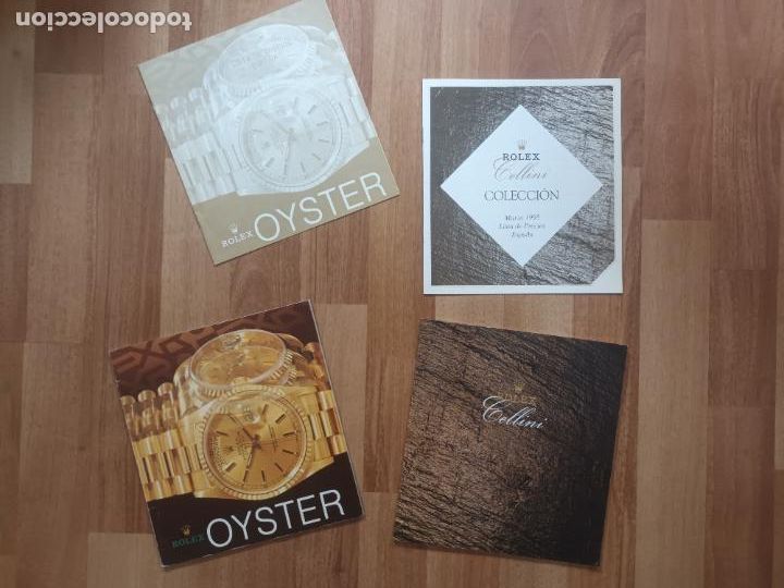 Cat&aacute;logos publicitarios: CATALOGO ROLEX CELLINI Y OYSTER . CON LISTA DE PRECIOS