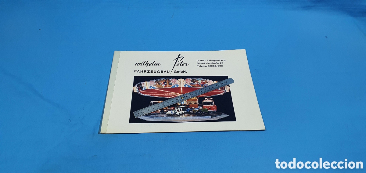 Catalogues publicitaires: CATALOGO FERIA WILHELM PETER. 7 PAG.