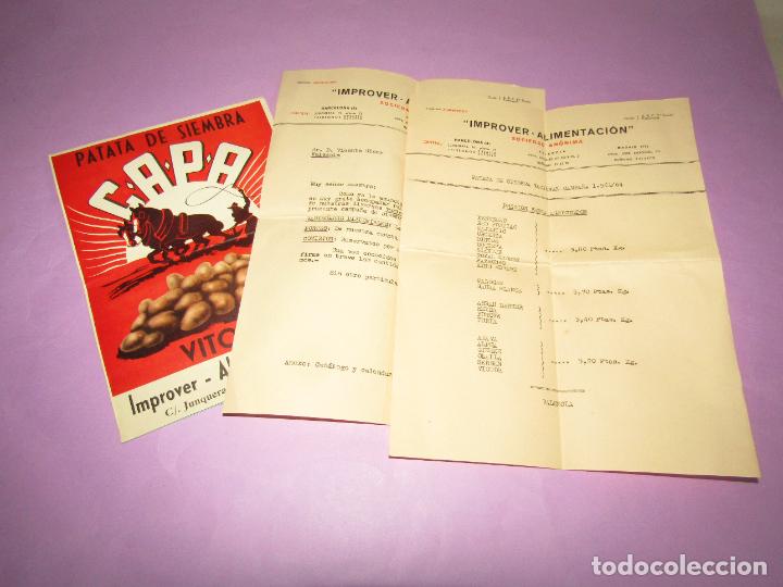 Catalogues publicitaires: Antiguo Cat&aacute;logo y Tarifas de Precios de Patata de Siembra C.A.P.A. de IMPROVER Alimentaci&oacute;n 1963