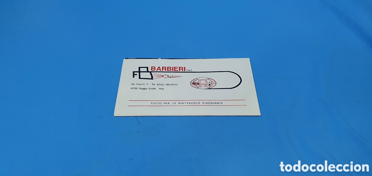 Catalogues publicitaires: CATALAGO FERIA ATRACCIONES BARBIERI. ITALIA