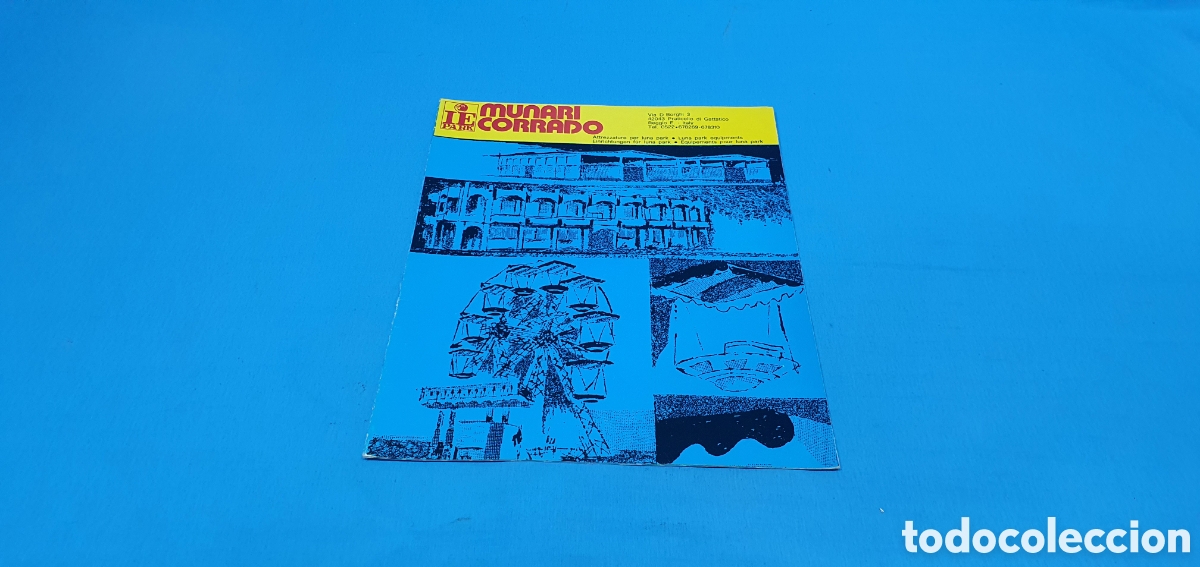 Catalogues publicitaires: FOLLETO CATALOGO FERIA LUNA PARK. MUNARI CORRADO