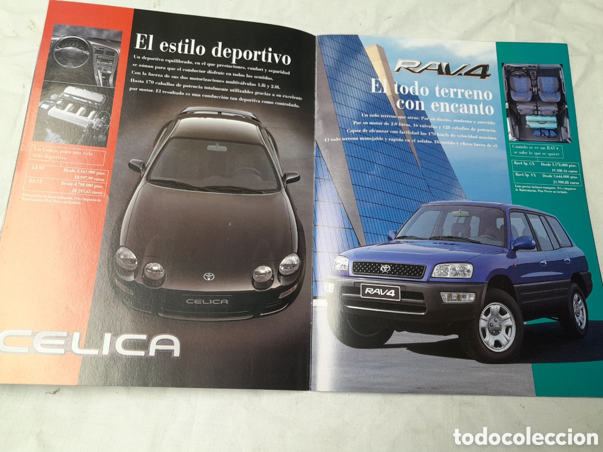 Cat&aacute;logos publicitarios: Cat&aacute;logos toyota - Foto 1