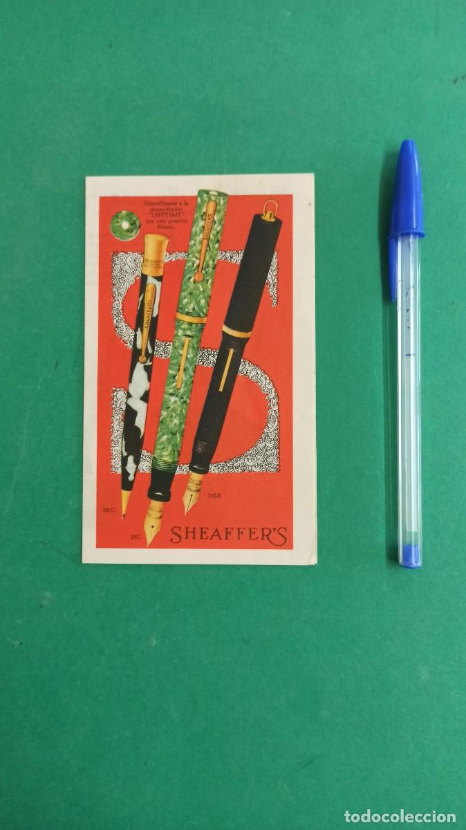 Cat&aacute;logos publicitarios: Antiguo catalogo publicidad pluma estilografica Sheaffer's.