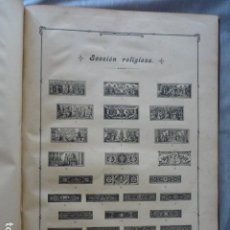 Catálogos publicitarios: CATALOGO PUBLICITARIO MUESTRAS PARA IMPRENTA EDITORIAL HACIA 1900 ENCUADERNADO 50 X 35,5 CMTS