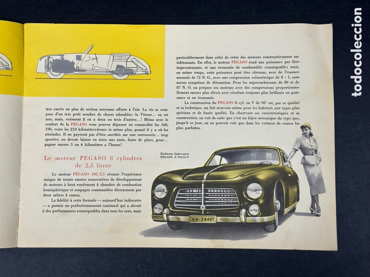 Cat&aacute;logos publicitarios: Catajogo Coche Pegaso tipo 102 - Foto 2
