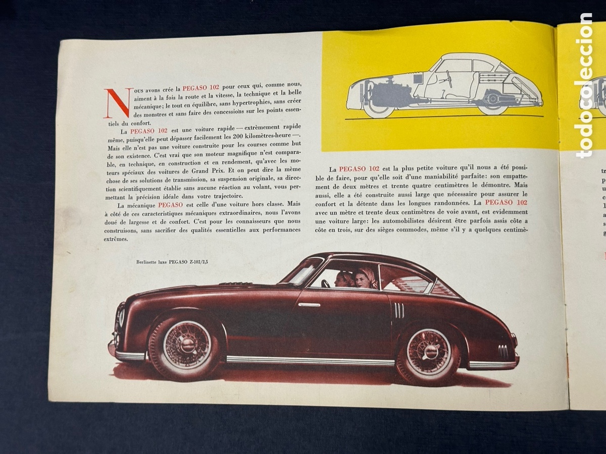 Cat&aacute;logos publicitarios: Catajogo Coche Pegaso tipo 102 - Foto 3