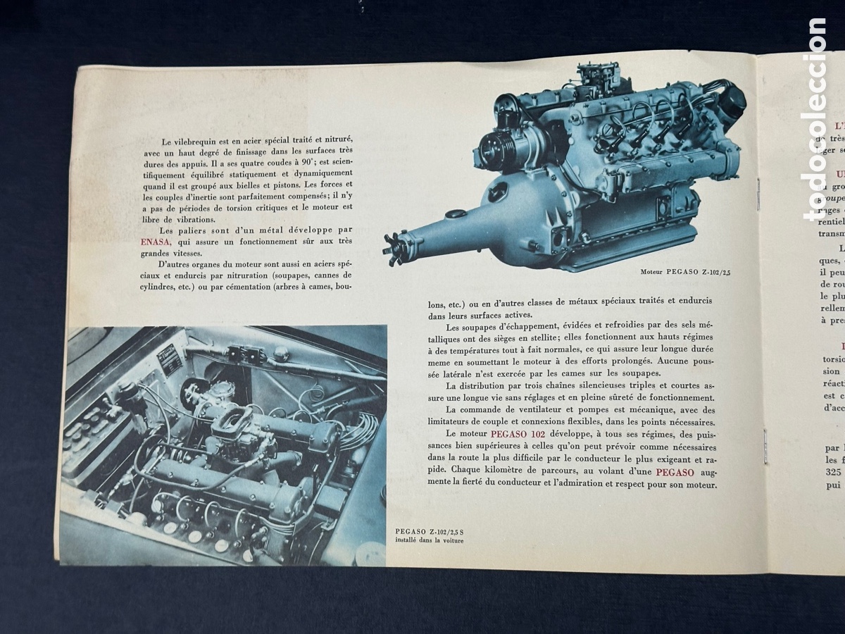 Cat&aacute;logos publicitarios: Catajogo Coche Pegaso tipo 102 - Foto 4