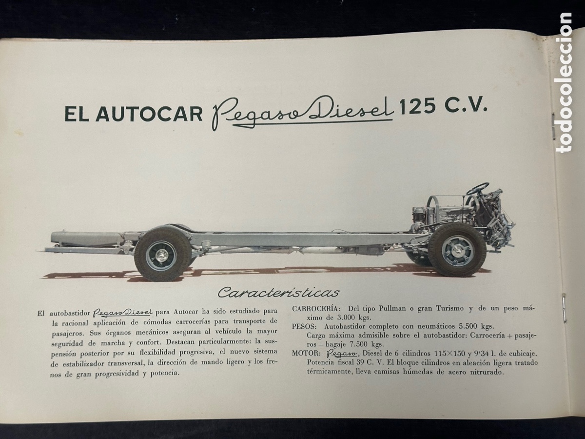 Cat&aacute;logos publicitarios: Catalogo camiones Pegaso - Foto 3