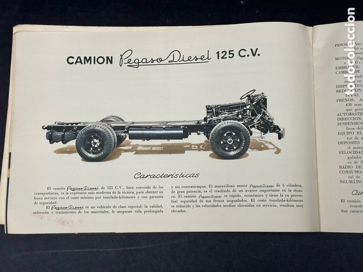 Cat&aacute;logos publicitarios: Catalogo camiones Pegaso - Foto 4