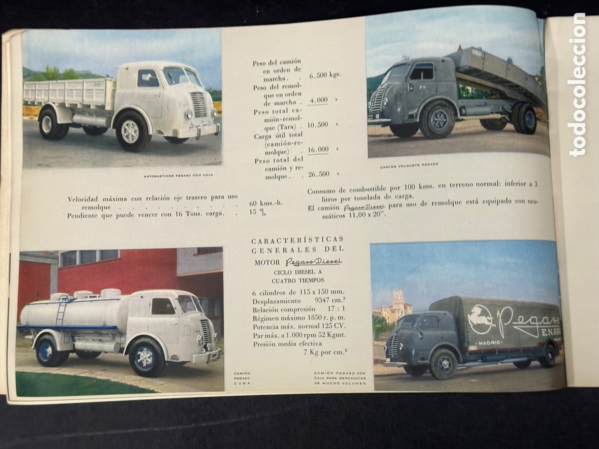 Cat&aacute;logos publicitarios: Catalogo camiones Pegaso - Foto 6
