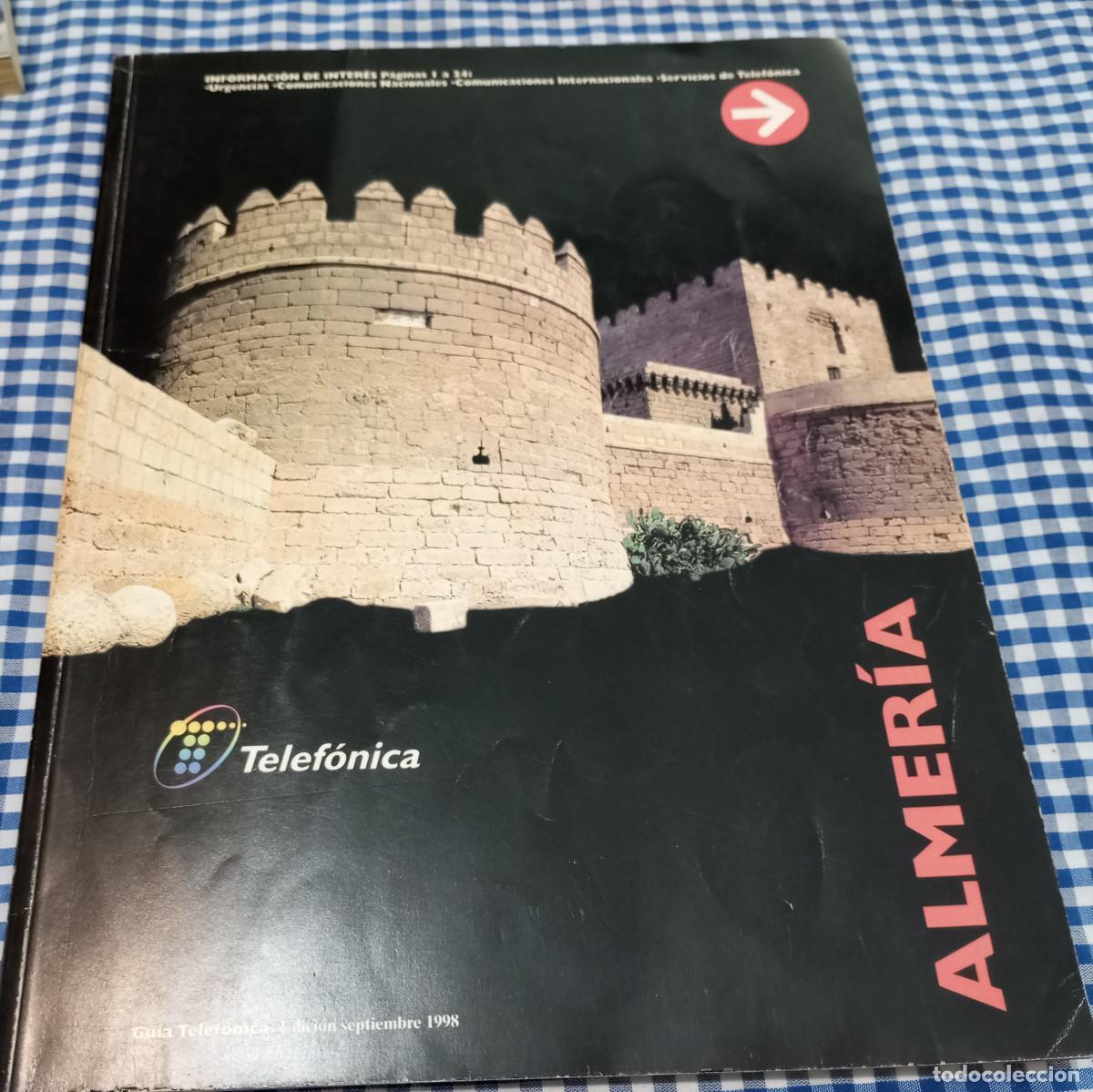Werbekataloge: GUIA TELFONICA ALMERIA PROVINCIA 1998