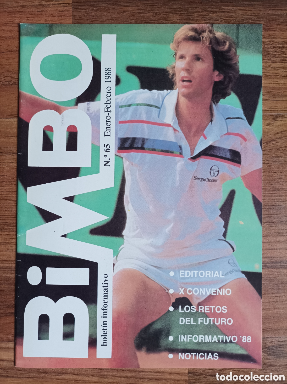 Cataloghi pubblicitari: Bolet&iacute;n oficial BIMBO enero - febrero 1988 n&deg; 65 / curiosa revista / magazine