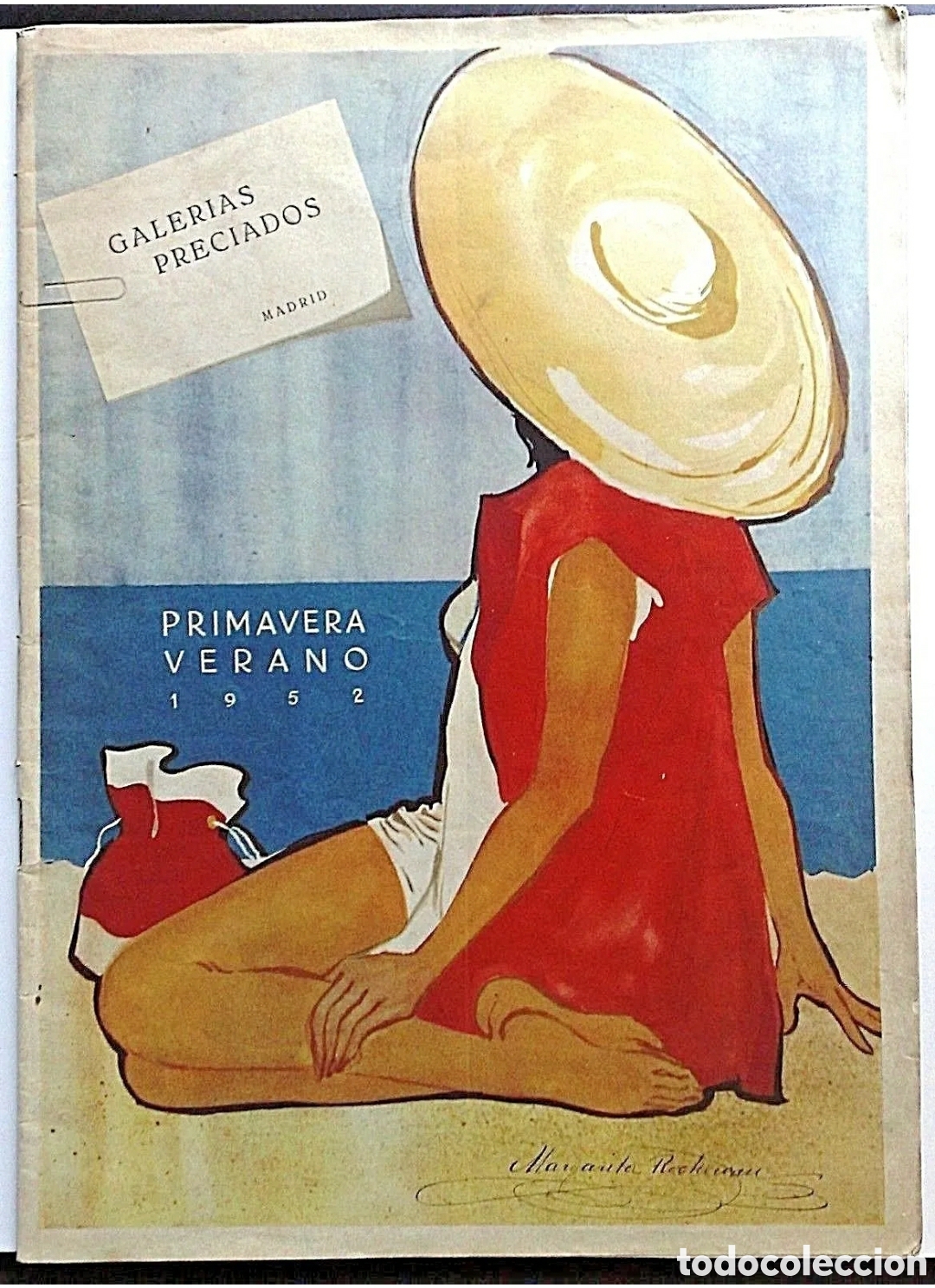Cat&aacute;logos publicitarios: GALERIAS PRECIADOS&nbsp;Cat&aacute;logo&nbsp;primavera-verano&nbsp;1952