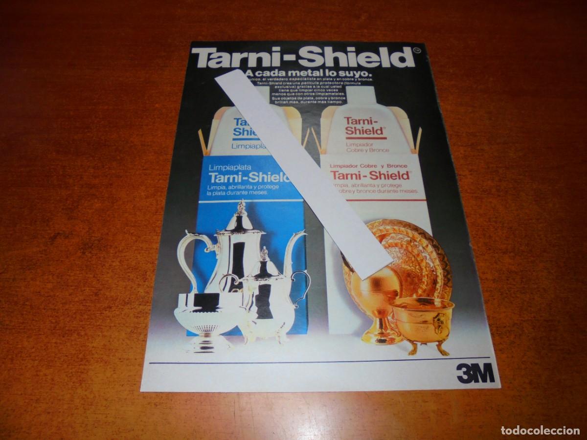 Advertising Catalogs: PUBLICIDAD 1985: LIMPIADOR DE PLATA, COBRE Y BRONCES TARNI-SHIEL