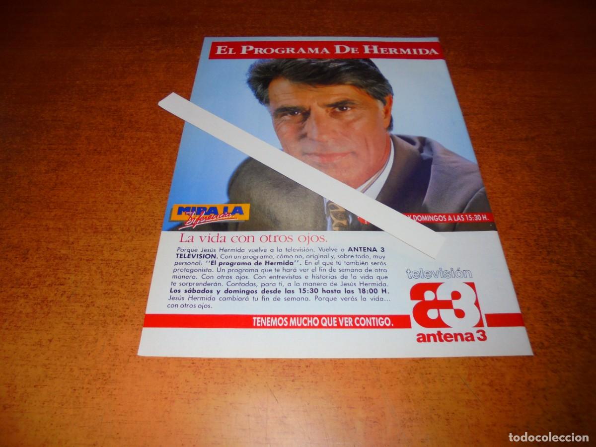 Advertising Catalogs: PUBLICIDAD 1991: ANTENA 3, EL PROGRAMA DE HERMIDA