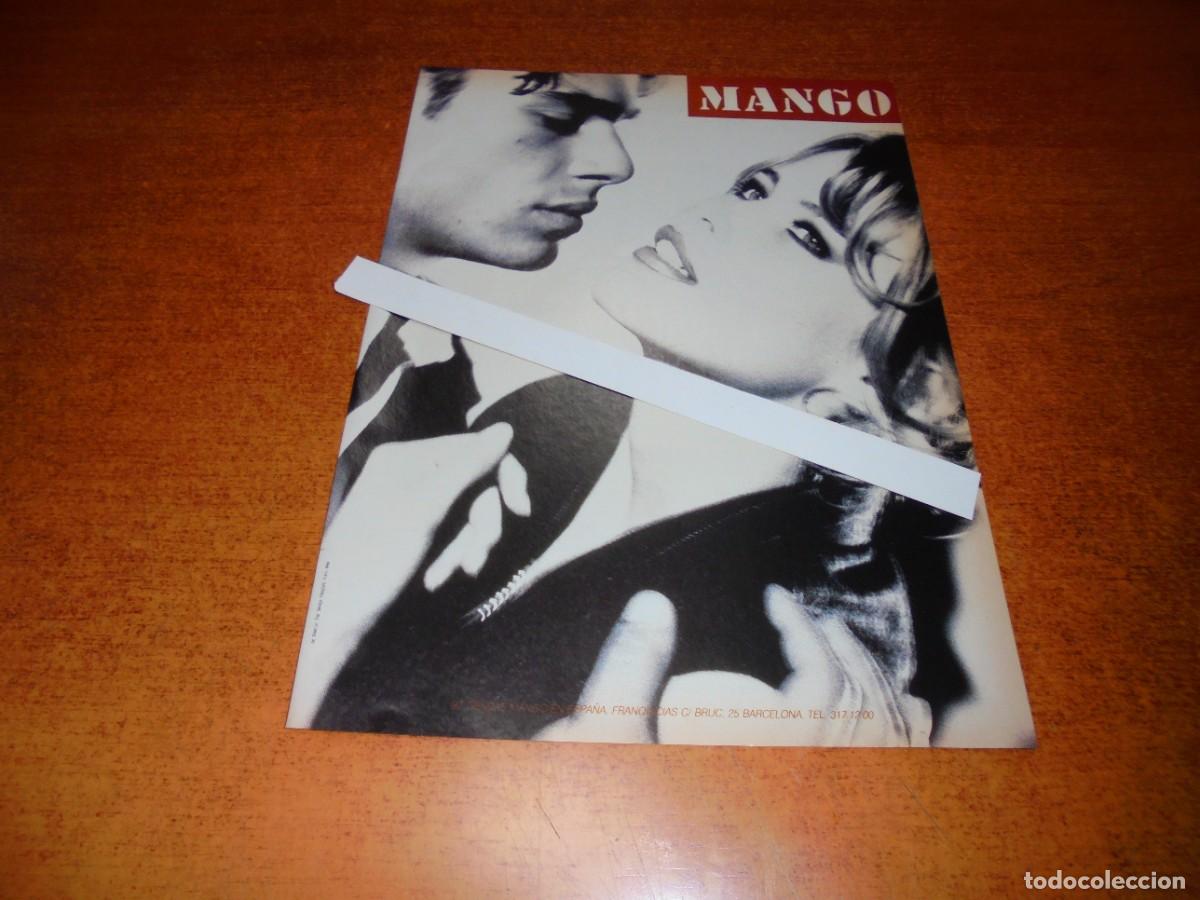 Cat&aacute;logos publicitarios: PUBLICIDAD 1991: MANGO, CON CLAUDIA SCHIFFER.