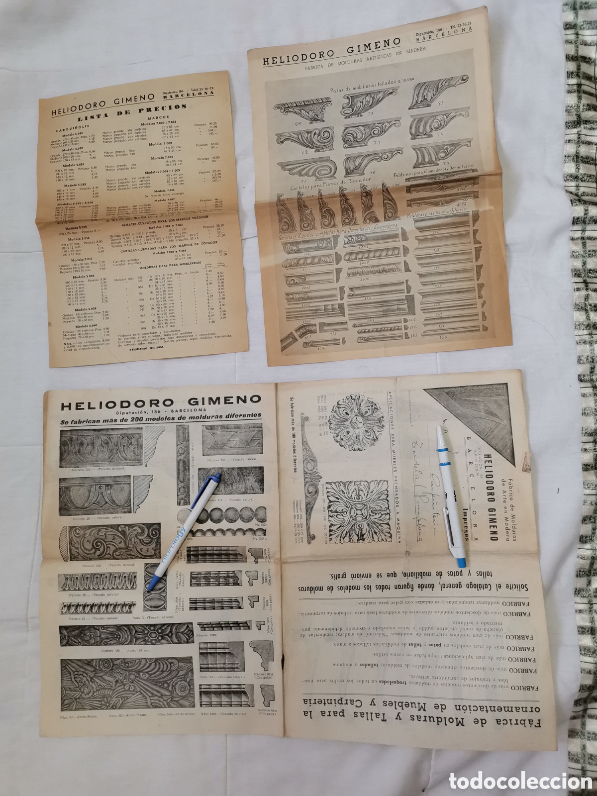 Catalogues publicitaires: Heliodoro gimeno farica molduras madera barcelona