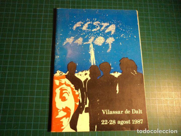 Cat&aacute;logos publicitarios: Programa fiesta mayor Vilassar de Dalt 1987. (Ref-028) - Foto 1