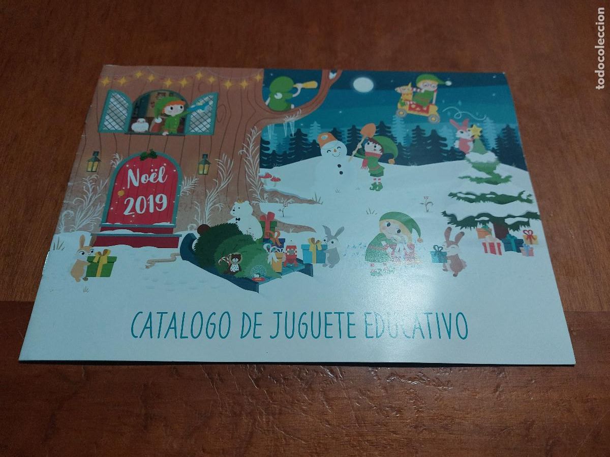 Cat&aacute;logos publicit&aacute;rios: CAT&Aacute;LOGO DE JUGUETE EDUCATIVO. NOEL 2019. GRAPA. BUEN ESTADO.