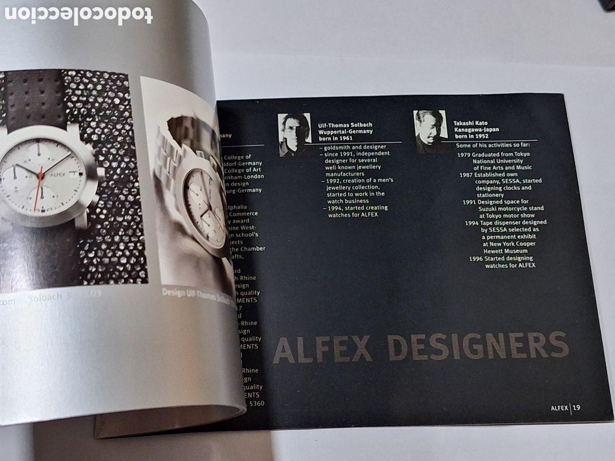 Cat&aacute;logos publicitarios: Cat&aacute;logo relojes Alfex . - Foto 8