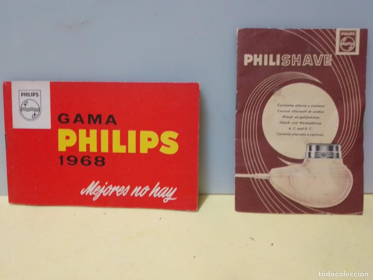 Cat&aacute;logos publicitarios: Dos antiguos catalogos de PHILIPS - Foto 1
