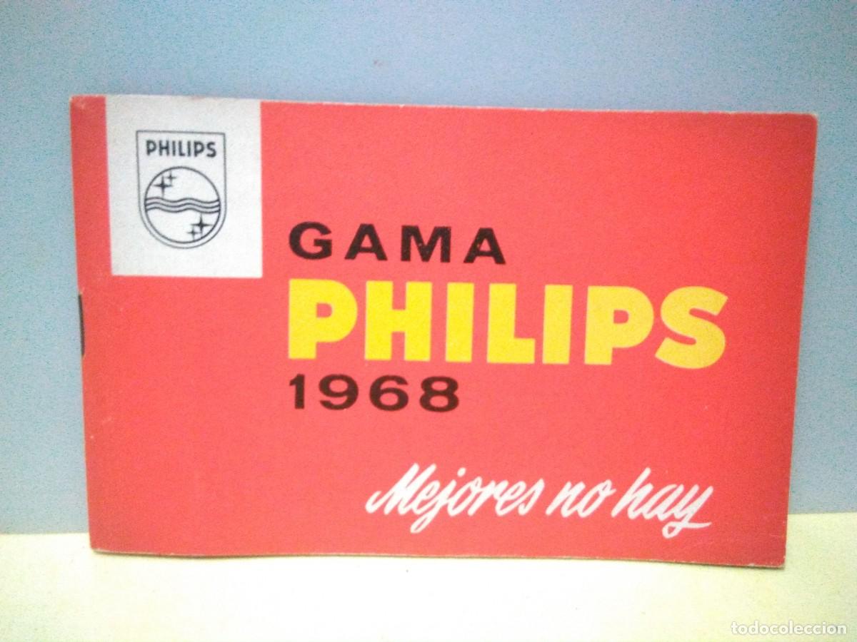 Cat&aacute;logos publicitarios: Dos antiguos catalogos de PHILIPS - Foto 3