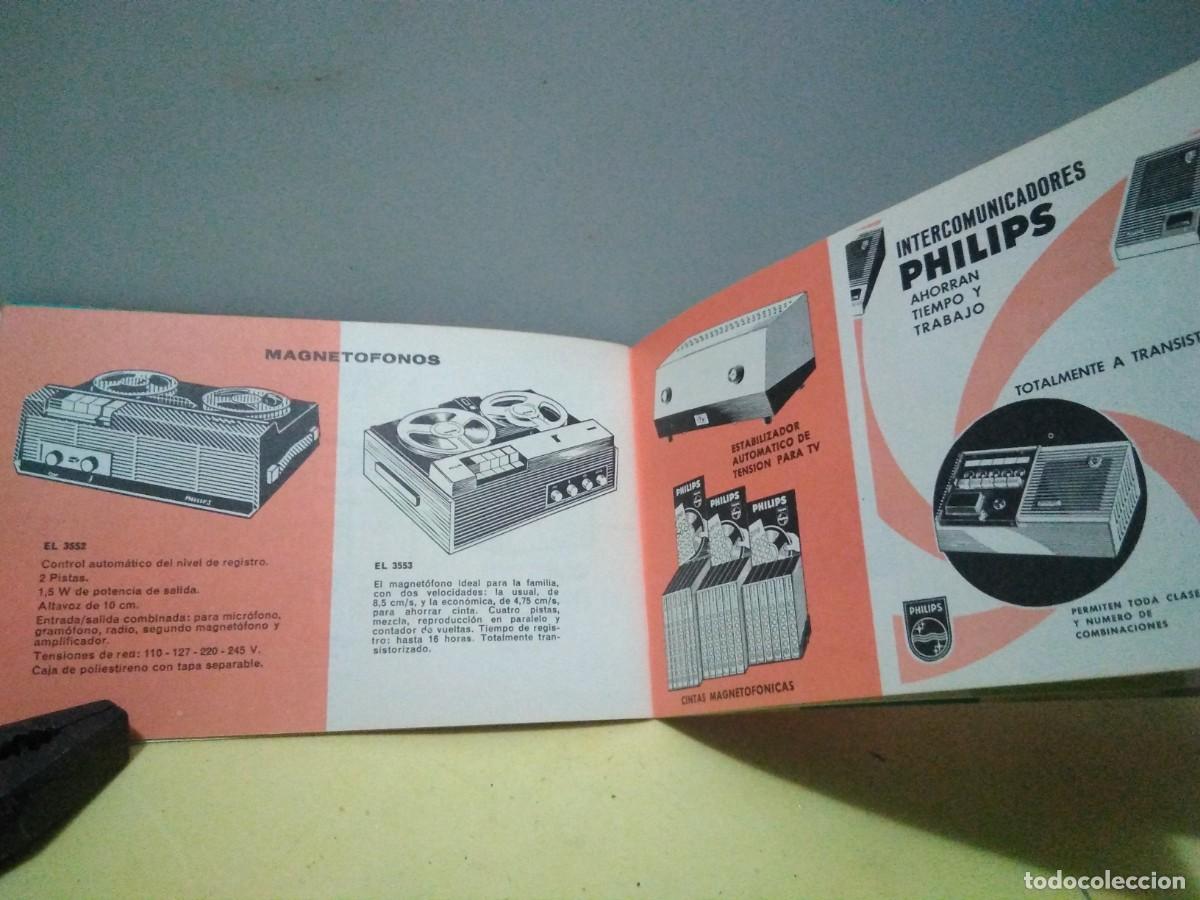 Cat&aacute;logos publicitarios: Dos antiguos catalogos de PHILIPS - Foto 7
