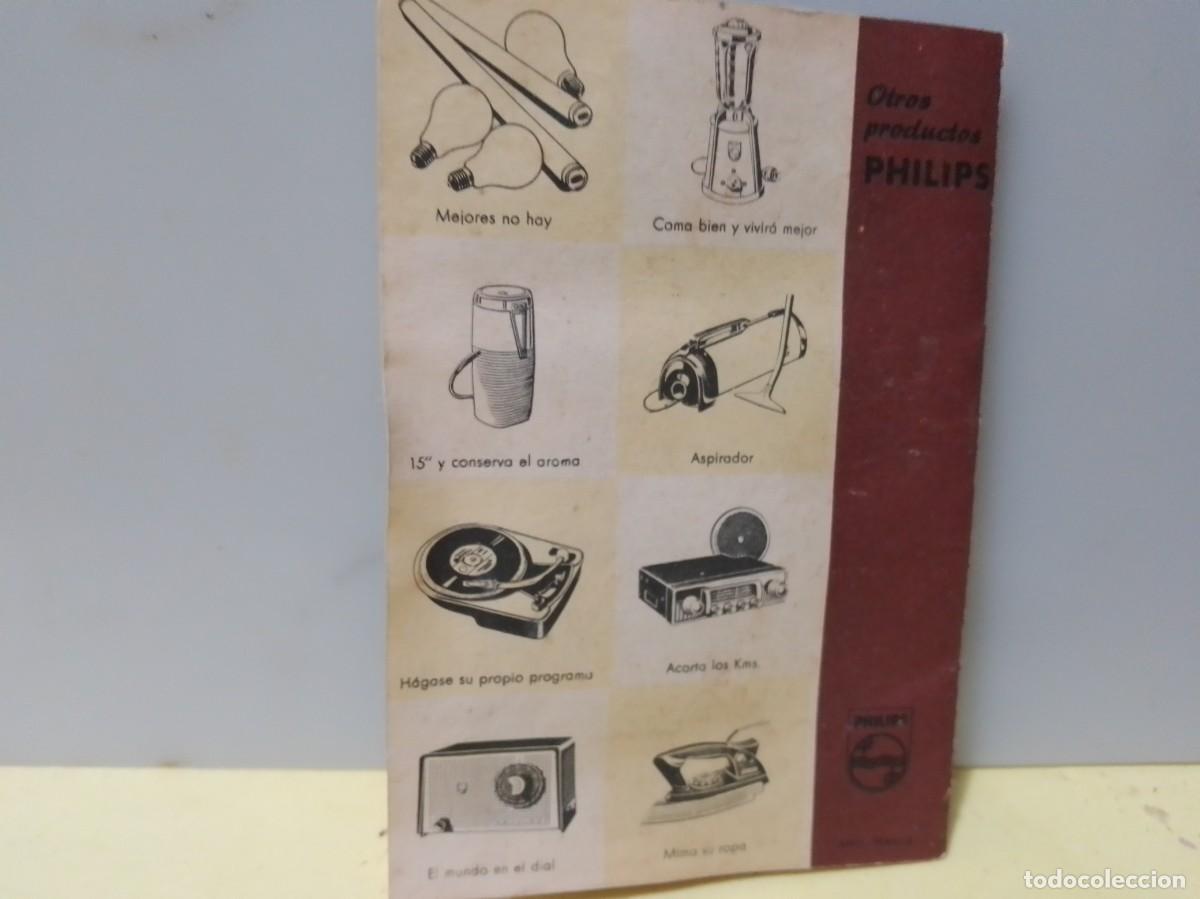 Cat&aacute;logos publicitarios: Dos antiguos catalogos de PHILIPS - Foto 9