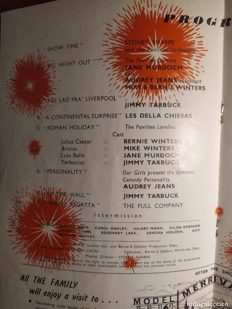 Cat&aacute;logos publicitarios: 1965. Aut&oacute;grafos c&oacute;micos famosos. Programa Showtime. - Foto 9