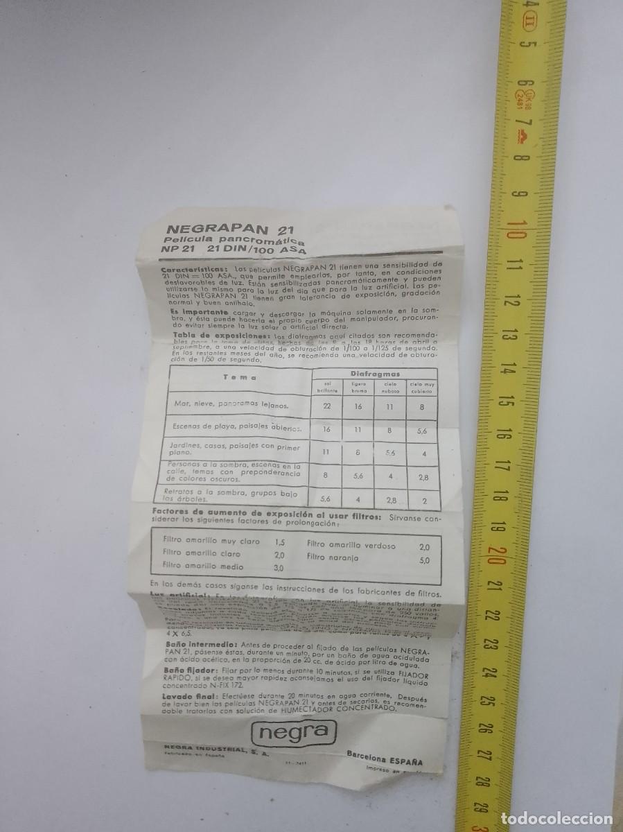 Werbekataloge: Negrapan prospecto