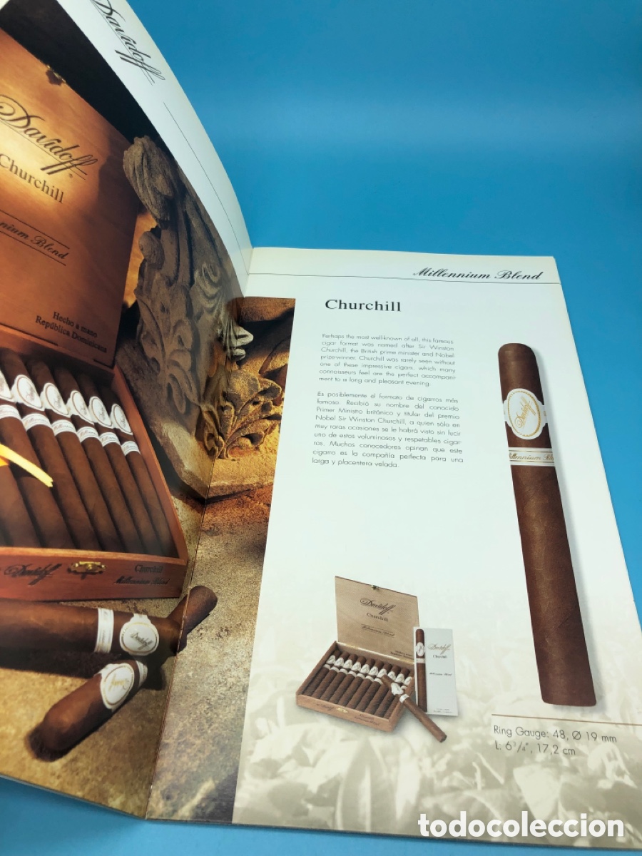 Cat&aacute;logos publicitarios: Cat&aacute;logo puros cigarros Davidoff - Foto 5